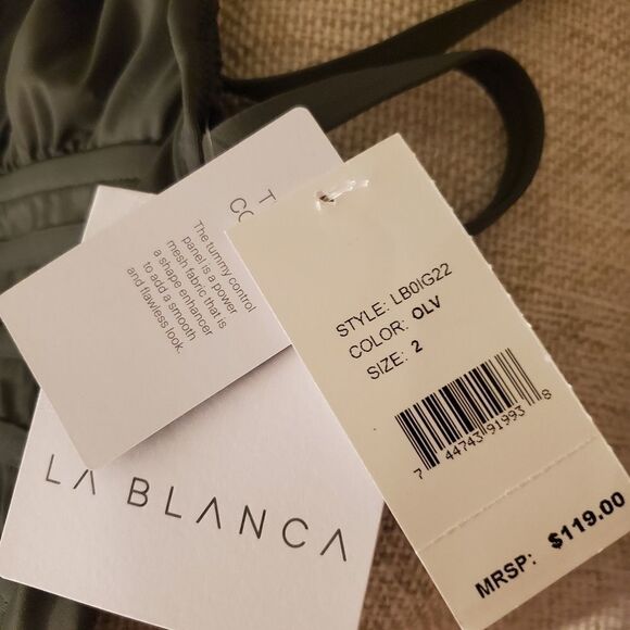 La Blanca Island Goddess Tummy-Control One-Piece - Picture 10 of 14